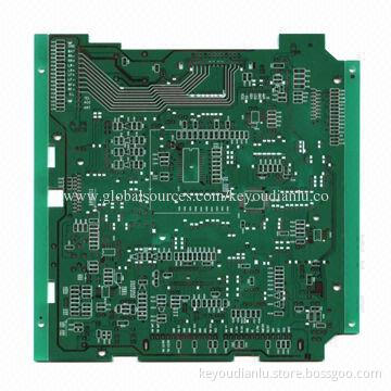 Printed Circuit Manufacture China PCB with 1.6mm Board Thickness, Green Solder Mask